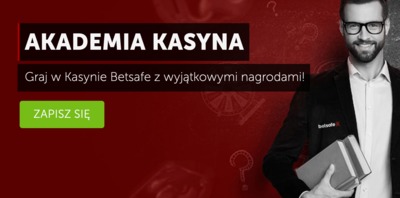 Akademia kasyna Betsafe z 50 free spinami
