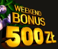 bonus weekendowy do 500 zł w kasynie internetowym Argo