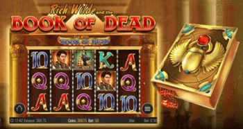 Book of dead free spins w Energy Casino