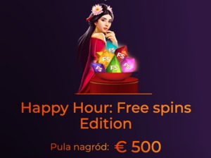 Happy Hour: Free spins Edition z Fortune Clock