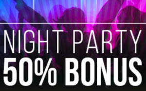 Nocny bonus 50%