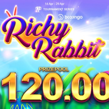 Wygraj część z 120 000€ ze slotem Richy Rabbit w Slottica